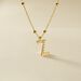 Collier Plaqué Or Jaune Lettra - Colliers fantaisie Femme | Histoire d’Or