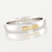 Alliance Marton Ruban Plat Or Bicolore - Alliances Unisex | Histoire d’Or