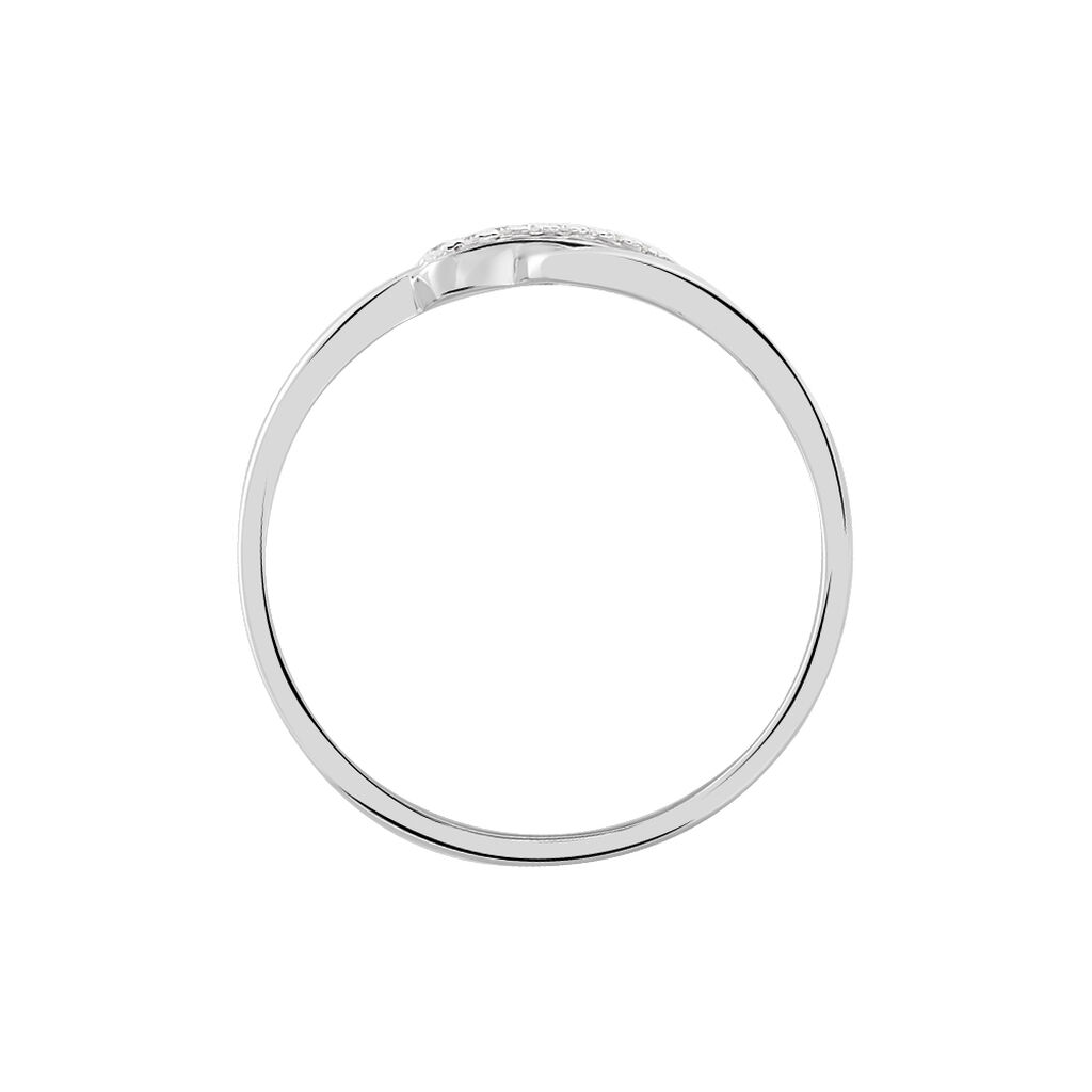 Bague Tylane Or Blanc Diamant Divers - Bagues avec pierre Femme | Histoire d’Or