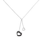 Collier Anissa Argent Blanc C&eacute;ramique Et Oxyde De Zirconium - Colliers fantaisie Femme | Histoire d&rsquo;Or