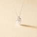 Collier Mesmin Argent Blanc Perle De Culture Et Oxyde De Zirconium - Colliers fantaisie Femme | Histoire d’Or