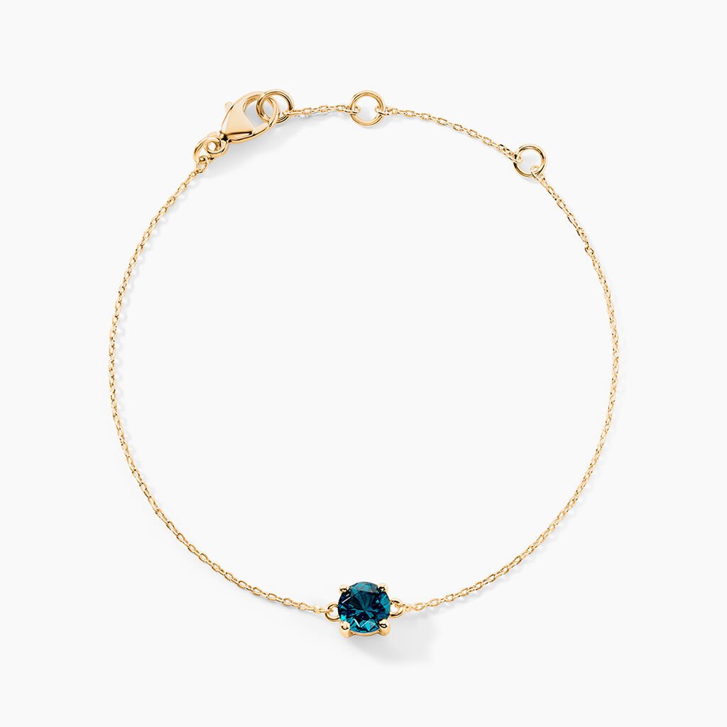 Bracelet Plaqué Or Jaune Nilay Oxyde De Zirconium - Bracelets Femme | Histoire d’Or