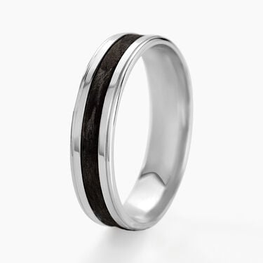 Alliance Dorianne Ruban Plat Argent Blanc Alliance Dorianne Ruban Plat Argent Blanc