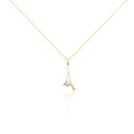 Collier Formev Or Bicolore Oxyde De Zirconium - Colliers Femme | Histoire d&rsquo;Or
