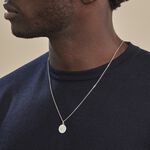 Pendentif Zodiaque Rond Argent Blanc - Pendentifs Zodiaque Famille | Histoire d&rsquo;Or