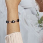 Bracelet Hattie Argent Blanc C&eacute;ramique Et Oxyde De Zirconium - Bracelets Femme | Histoire d&rsquo;Or