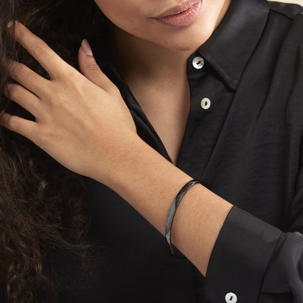 Bracelet Rabhia Ceramique Noir Céramique - Bracelets Femme | Histoire d’Or