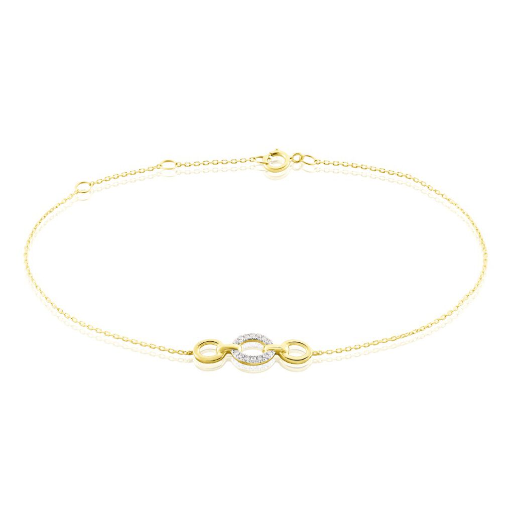 Bracelet Margane Or Jaune Diamant - Bracelets Femme | Histoire d&rsquo;Or