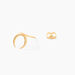 Boucles D'oreilles Puces Sergeline Or Jaune - Clous d'oreilles Femme | Histoire d’Or