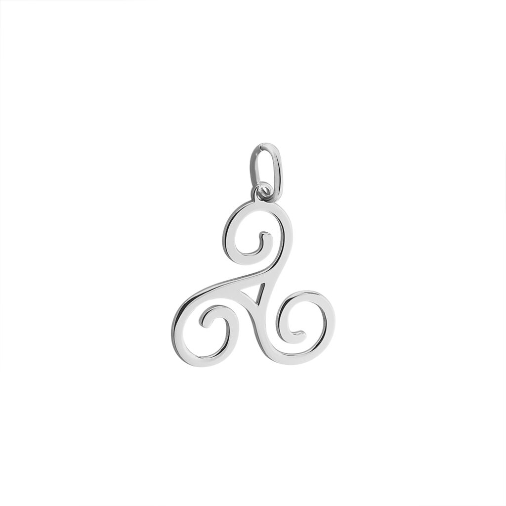 Pendentif Helge Argent Blanc - Pendentifs Famille | Histoire d’Or