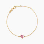 Bracelet Plaqu&eacute; Or Carpantus Oxyde De Zirconium - Bracelets Femme | Histoire d&rsquo;Or