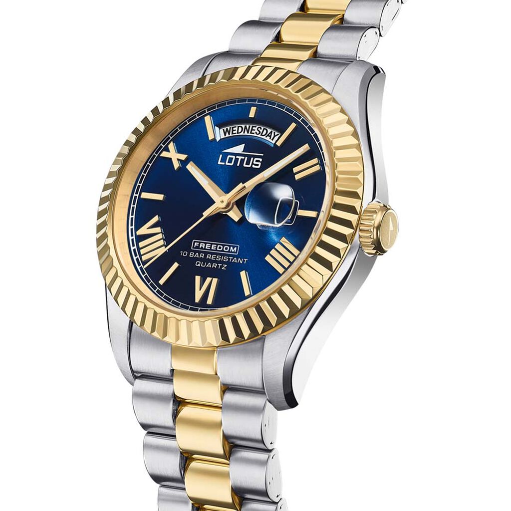 Montre Lotus Freedom Bleu - Montres Homme | Histoire d’Or