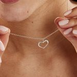 Collier Cosima Argent Blanc - Colliers fantaisie Femme | Histoire d&rsquo;Or