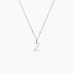 Pendentif Ionia Lettre Or Blanc - Pendentifs Famille | Histoire d&rsquo;Or