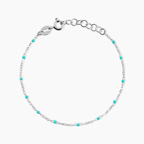Bracelet Polka Argent Blanc - Bijoux sans pierre Enfant | Histoire d&rsquo;Or