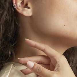 Bague D'hélix Unitaire Amada Argent Blanc Oxyde De Zirconium - Boucles d'oreilles fantaisie Femme | Histoire d’Or