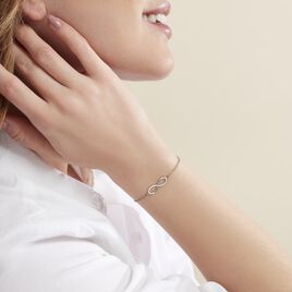 Bracelet Xara Argent Blanc - Bracelets fantaisie Femme | Histoire d’Or