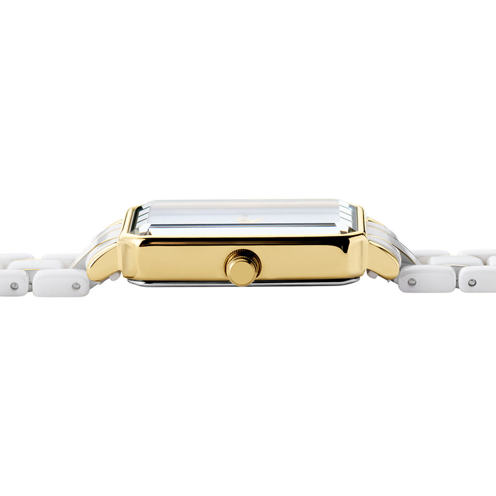 Montre Pierre Lannier Lannier Ariane Blanc - Montres made in France Femme | Histoire d&rsquo;Or