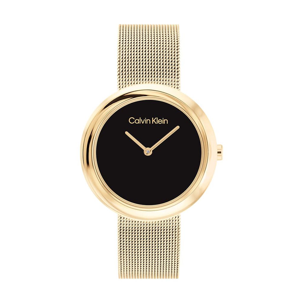 Montre Calvin Klein Twisted Bezel Noir
