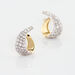 Boucles D'oreilles Puces Boucle D'or Or Jaune Oxyde De Zirconium - Clous d'oreilles Femme | Histoire d’Or