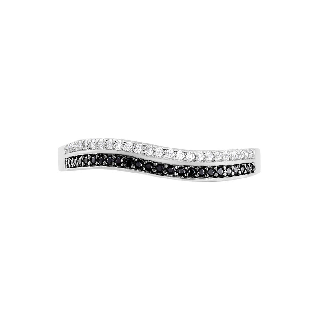 Bague Liraz Argent Blanc Oxyde De Zirconium - Bagues avec pierre Femme | Histoire d’Or