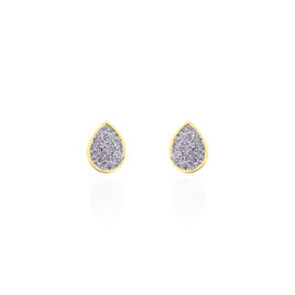 Boucles D'oreilles Puces Anitta Or Jaune - Clous d'oreilles Femme | Histoire d’Or