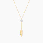 Collier Powoo Or Jaune Strass - Colliers Femme | Histoire d&rsquo;Or