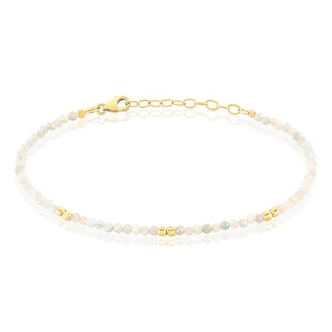 Bracelet Cyclades Argent Jaune Quartz - Bracelets Femme | Histoire d’Or