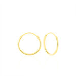 Cr&eacute;oles Dominae Or Jaune - Boucles d'oreilles cr&eacute;oles Femme | Histoire d&rsquo;Or