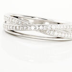 Bague Urpa Argent Blanc Oxyde De Zirconium - Bagues avec pierre Femme | Histoire d&rsquo;Or