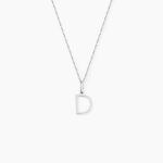 Pendentif Ionia Lettre Or Blanc - Pendentifs Famille | Histoire d&rsquo;Or