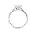 Bague Solitaire Athena Or Blanc Diamant - Bagues solitaires Femme | Histoire d’Or