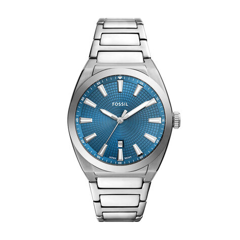 Montre Fossil Everett Bleu - Montres Homme | Histoire d’Or