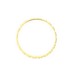 Alliance Fleur Diamantee Ruban Plat Or Jaune - Alliances Unisex | Histoire d&rsquo;Or