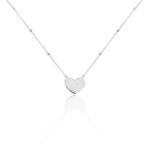 Collier Argent Blanc Careen - Colliers fantaisie Femme | Histoire d&rsquo;Or