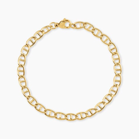 Bracelet Emelina Acier Jaune - Bijoux sans pierre Femme | Histoire d&rsquo;Or