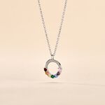 Collier Argent Giustino Oxydes De Zirconium - Colliers fantaisie Femme | Histoire d&rsquo;Or