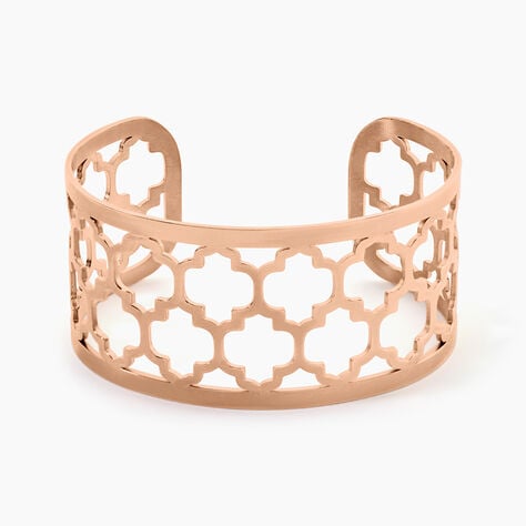 Bracelet Jonc Azemia Acier Rose - Bracelets joncs Femme | Histoire d&rsquo;Or