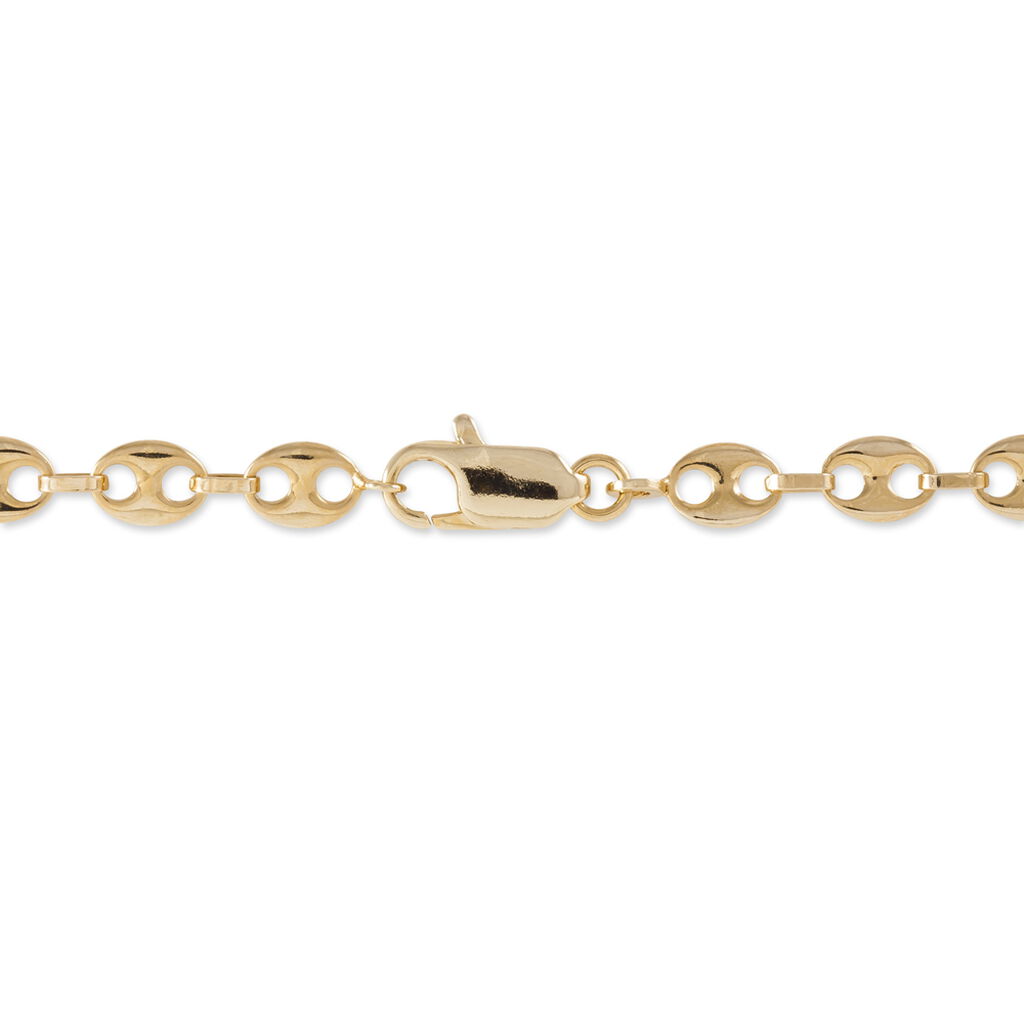 Bracelet William Plaqu&eacute; Or Jaune - Bracelets cha&icirc;ne Femme | Histoire d&rsquo;Or
