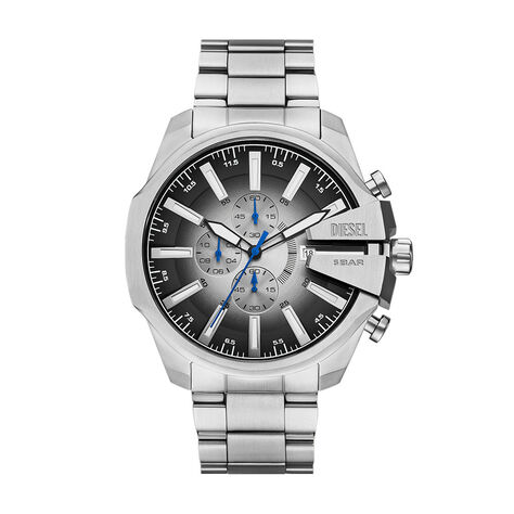 Montre Diesel Mega Chief Slim Noir - Nouveautés Homme | Histoire d’Or