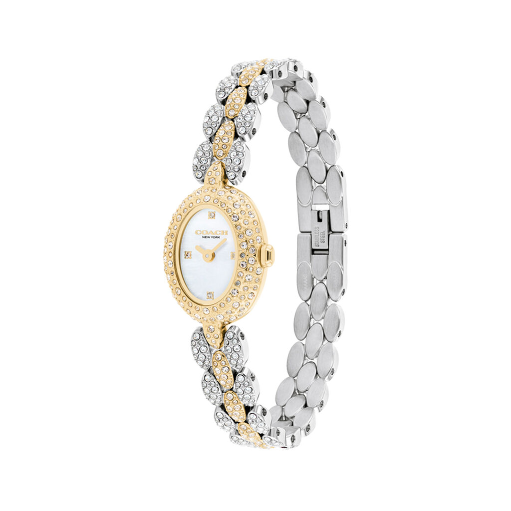 Montre Coach Sammy Nacre Blanche - Montres Femme | Histoire d&rsquo;Or