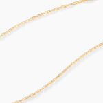 Cha&icirc;ne Abbygail  Maille Singapour Or Jaune - Chaines Femme | Histoire d&rsquo;Or