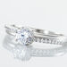 Bague Solitaire Sade Argent Blanc Oxyde De Zirconium - Bagues solitaires Femme | Histoire d’Or