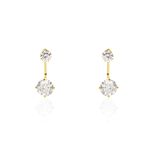 Bijoux D'oreilles Or Jaune Nerius Oxyde - Ear cuffs Femme | Histoire d&rsquo;Or