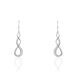 Boucles D'oreilles Pendantes Ayhan Argent Blanc Oxyde De Zirconium