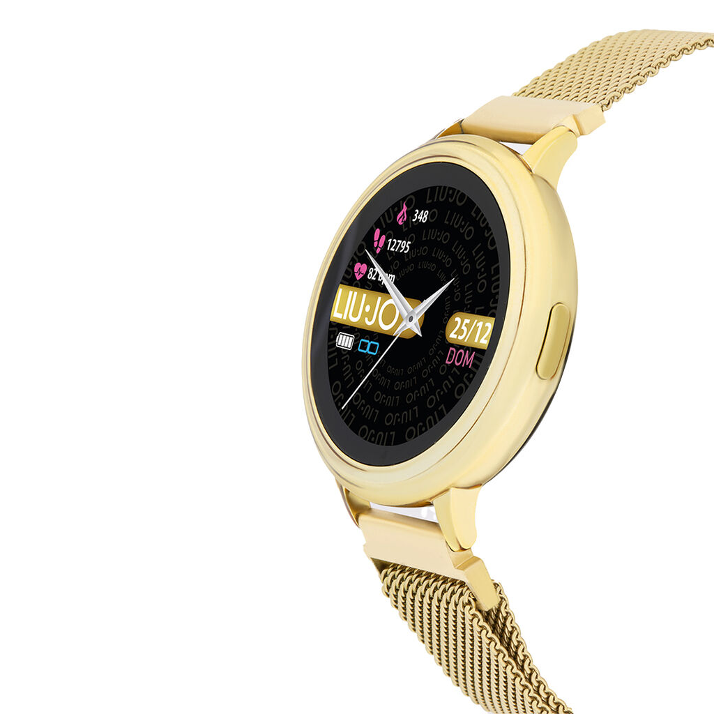 Montre Connectée Liu Jo Smartwatch Eye Gold - Montres connectées Femme | Histoire d’Or