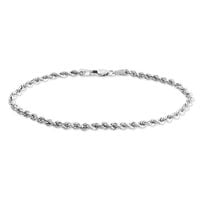Bracelet Jerry Maille Corde Or Blanc