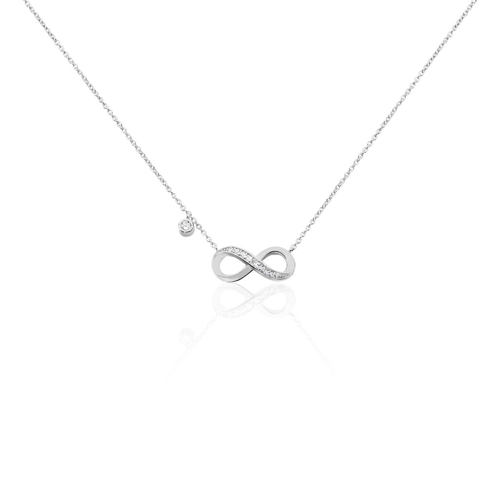 Collier Alexandros Argent Oxyde De Zirconium