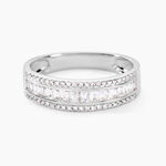 Bague Collection 1986 Or Blanc Diamant - Alliances Femme | Histoire d&rsquo;Or