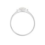 Bague Soleil D'hiver Or Blanc Diamant Divers - Bagues avec pierre Femme | Histoire d&rsquo;Or